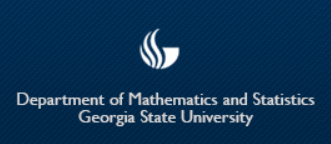 Georgia State University Department of Mathematics and Statistics