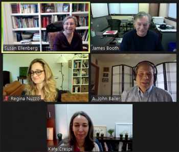 Often the most interesting part, questions from attendees were discussed by the panel moderated by Kate Crespi (UCLA). Often the most interesting part, questions from attendees were discussed by the panel moderated by Kate Crespi (UCLA).