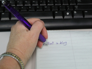 To do list - write a blog