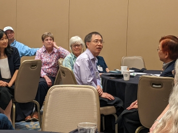 NISS Affiliates engage in discussions surrounding challenges to the field and current work.