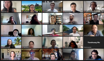 A screenshot of attendees and mentors attending the virtual workshop this year! A screenshot of attendees and mentors attending the virtual workshop this year.