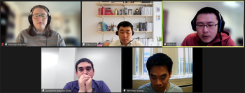 Hannah Waddel (Emory) fields questions from the audience for former and current postdocs Dr. Whitney Huang (Clemson), Dr. Dayu Sun, (Emory), Dr. Yibo Xu, (Clemson) and Dr. Guillermo Basulto-Elias, (Iowa State). Hannah Waddel (Emory) fields questions from the audience for former and current postdocs Dr. Whitney Huang (Clemson), Dr. Dayu Sun (Emory), Dr. Yibo Xu (Clemson) and Dr. Guillermo Basulto-Elias, (Iowa State).