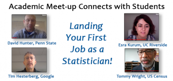 Academic Affiliates Meet-up, "Landing your first job as a Statistician!"