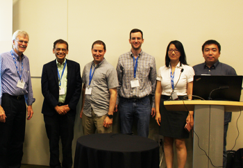 James Rosenberger (discussant), Siddhartha Dalal, Christopher Holloman, Andrew Smith, Jie Chen and Lingzhou Xue. James Rosenberger (discussant), Siddhartha Dalal, Christopher Holloman, Andrew Smith, Jie Chen and Lingzhou Xue.