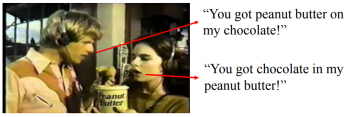 Early Reese's commercial