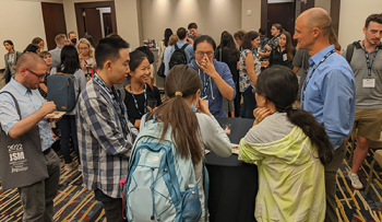 The room was packed for the first NISS Graduate Student Meetup at JSM - certain to become an annual event! The room was packed for the first NISS Graduate Student Meetup at JSM - certain to become an annual event!