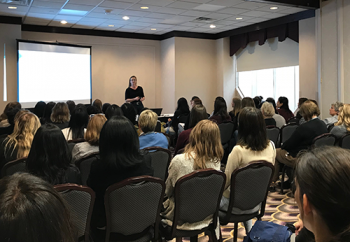 A packed session at WSDS 2018 A packed session at WSDS 2018