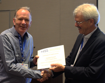 Nick Jewell recognized for his ten years of participation in this workshop! Nick Jewell recognized for his ten years of participation in this workshop!