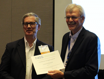 Lee Wilkinson also recognized for his ten years of participation in this workshop!