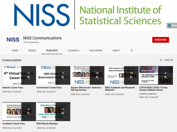 NISS Communications YouTube Channel Playlists