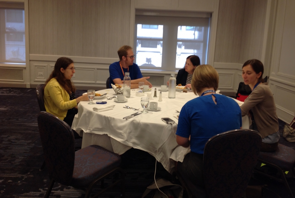 2016 NISS Writing Workshop Lunch