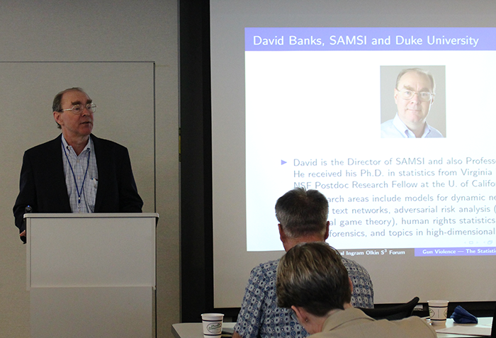 Discussion Leader:  David Banks -  Statistical & Applied Mathematical Sciences Institute (SAMSI), Director; Duke University, Profesor, Department of Statistical Science