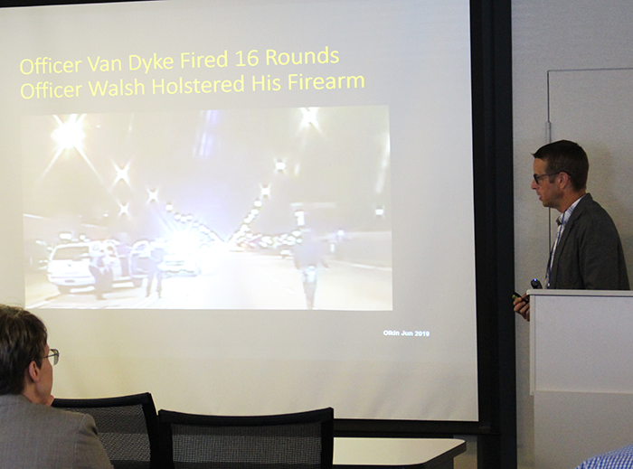 Greg Ridgeway, (Department of Criminology, Department of Statistics, University of Pennsylvania) - "​The Role of Individual Officer Characteristics in Police Shootings".