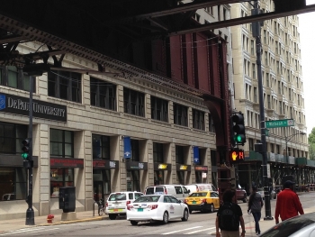 Chicago traffic signal