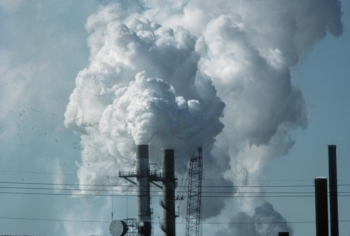 Photo courtesy of the U.S. EPA smoke stacks