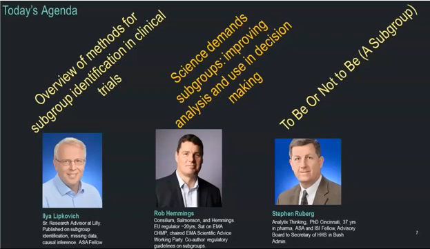 NISS/Merck Meetup on Subgroup Analysis